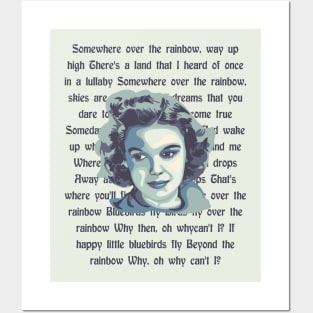 Judy Garland Portrait Posters and Art